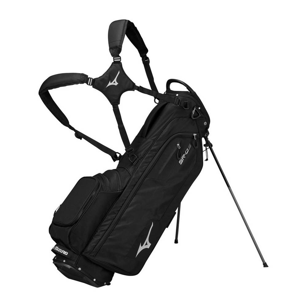 Mizuno Women's BR-D3 Stand Bag Black (240226-XQT)